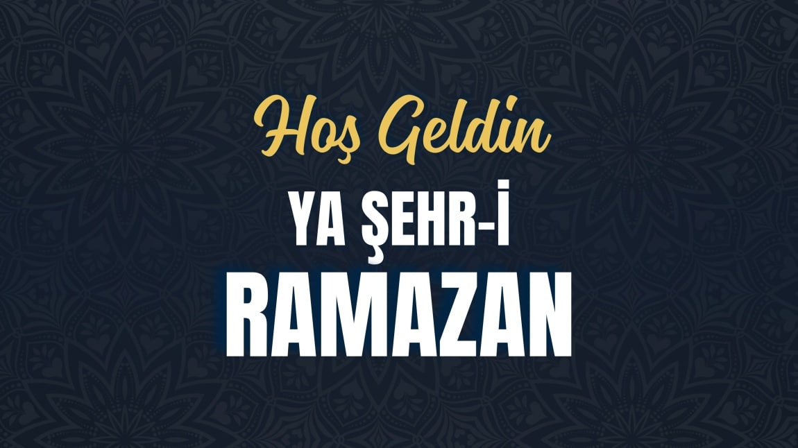 Okulumuzun Ramazan İmsakiyesi 